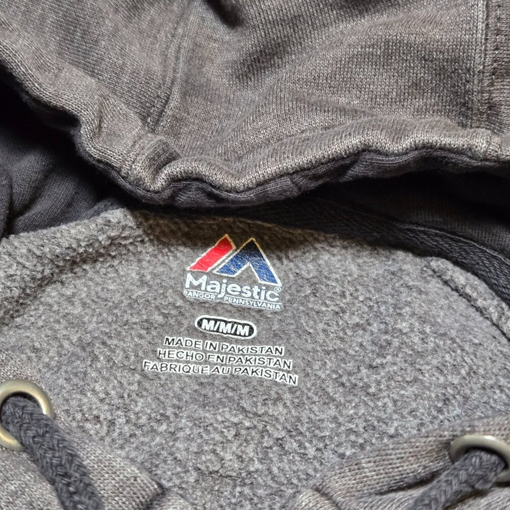 NFL Pittsburgh Steelers Women's Majestic Full-Zip Fleece Hoodie Sweatshirt - Picture 4 of 6